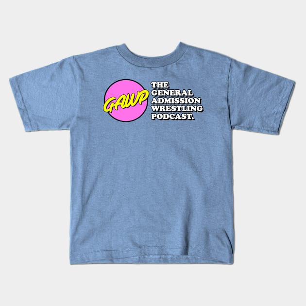 GAWP Official Logo Kids T-Shirt by GAWPshow